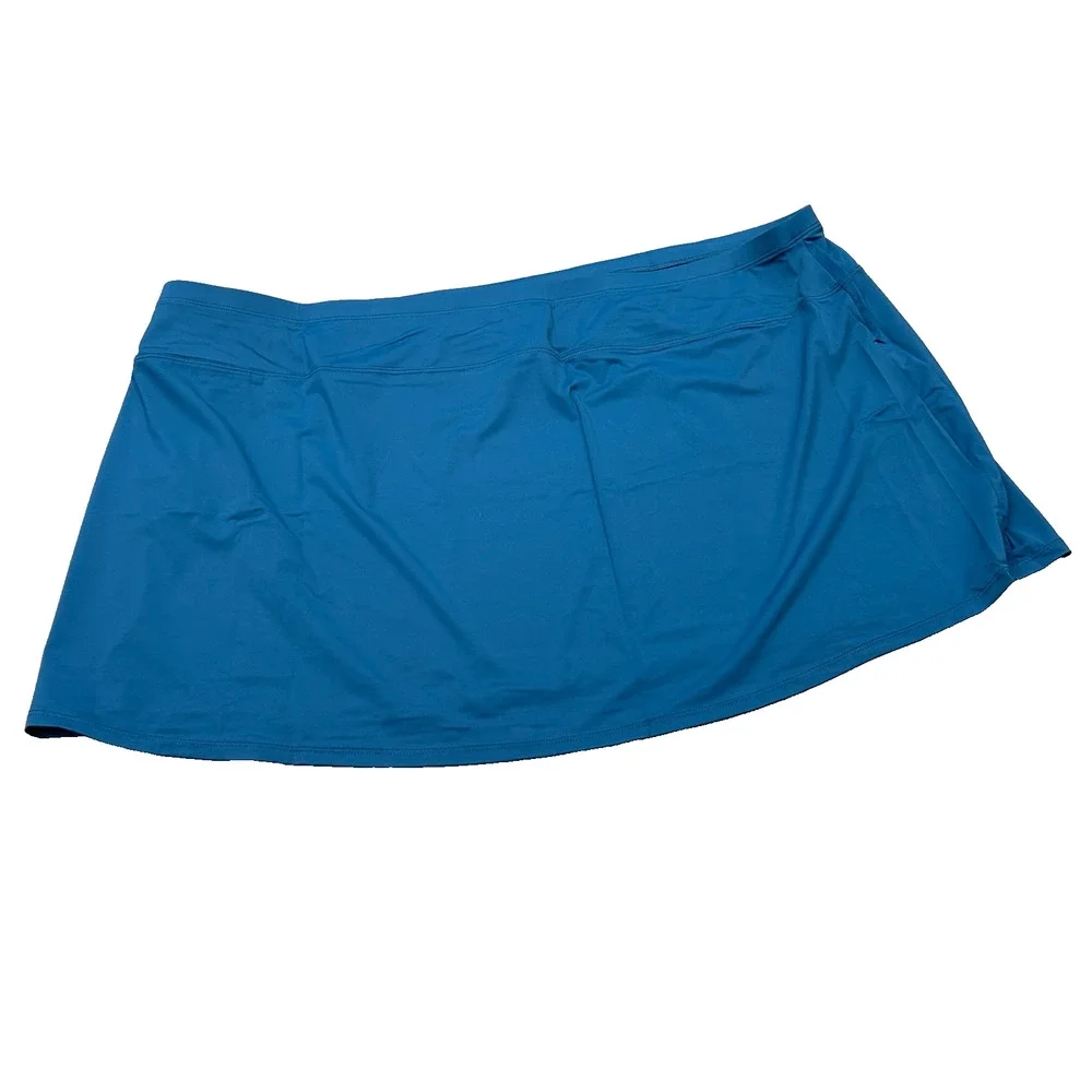 Jantzen Womens Blue Rockin Moroccan Swim Skirt‎ Cover Up Size 20W NWOT